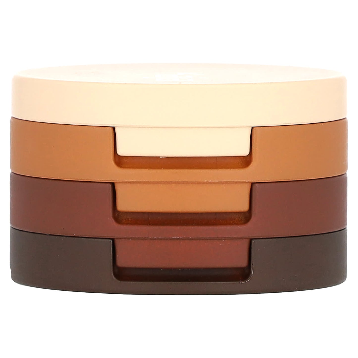 Kaja Bouncy Shimmer Eyeshadow Trio | Toasted Caramel - Image 1