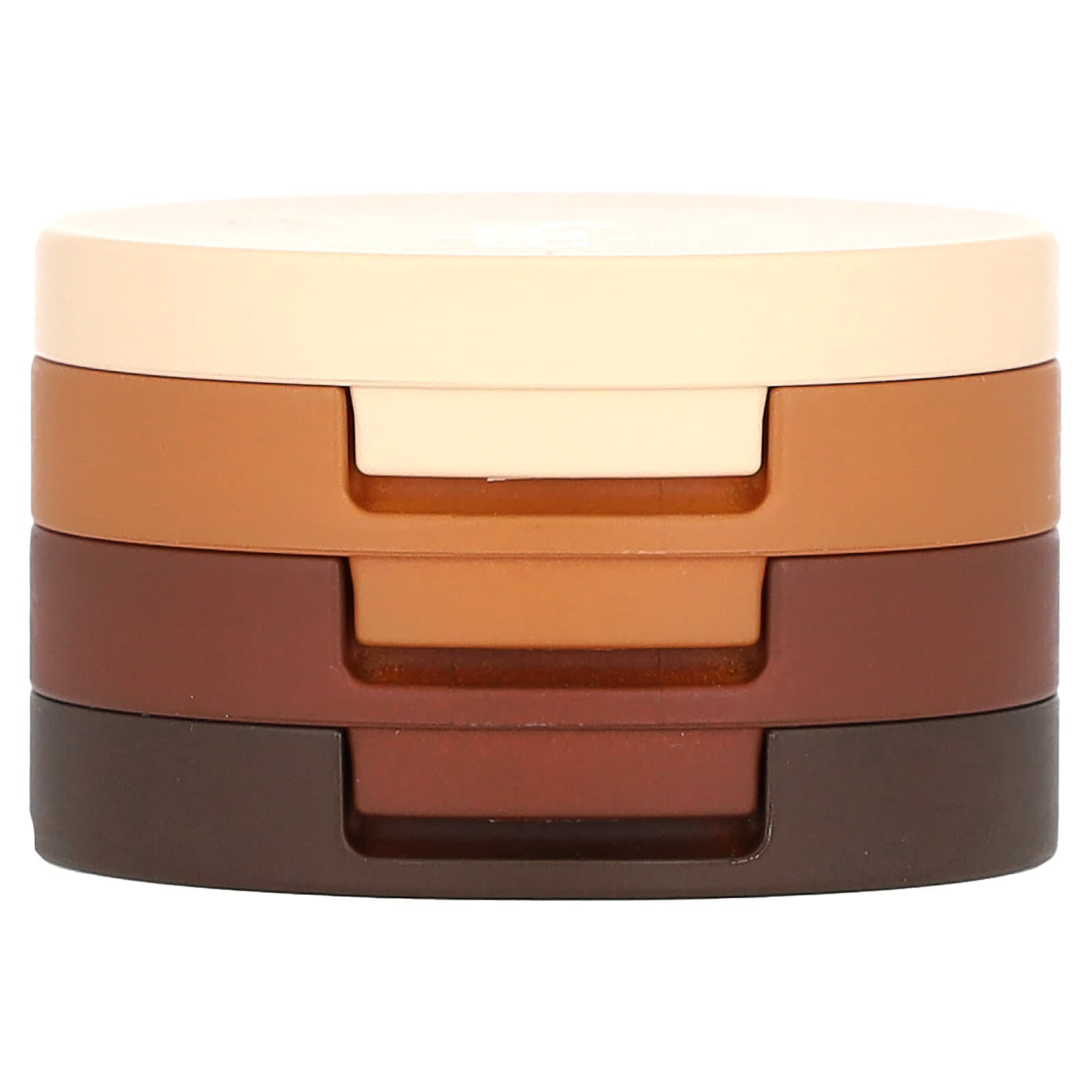 Kaja Bouncy Shimmer Eyeshadow Trio | Toasted Caramel - Image 1