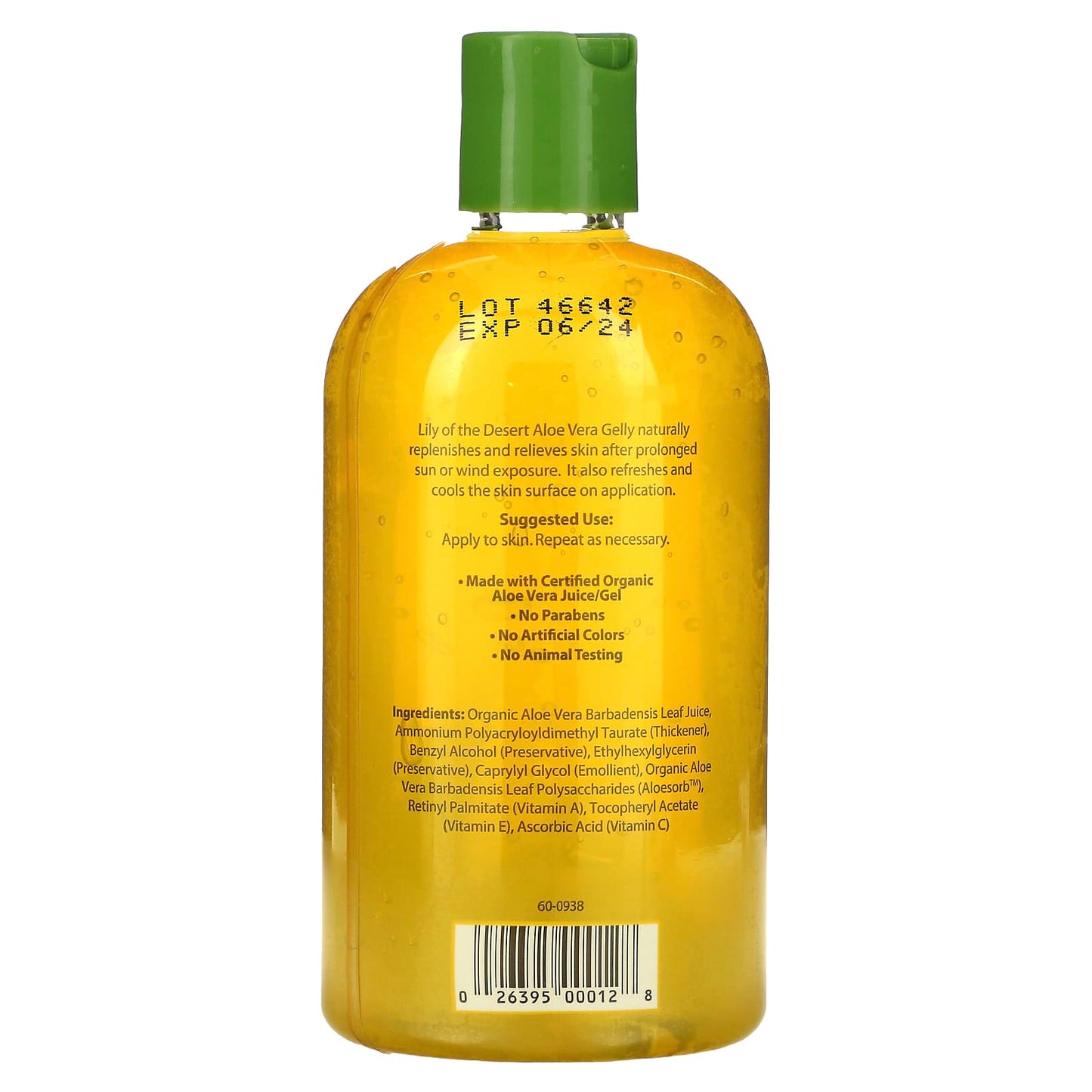 Lily of the Desert, Aloe Vera Gelly, 12 oz (342 g) - Image 2