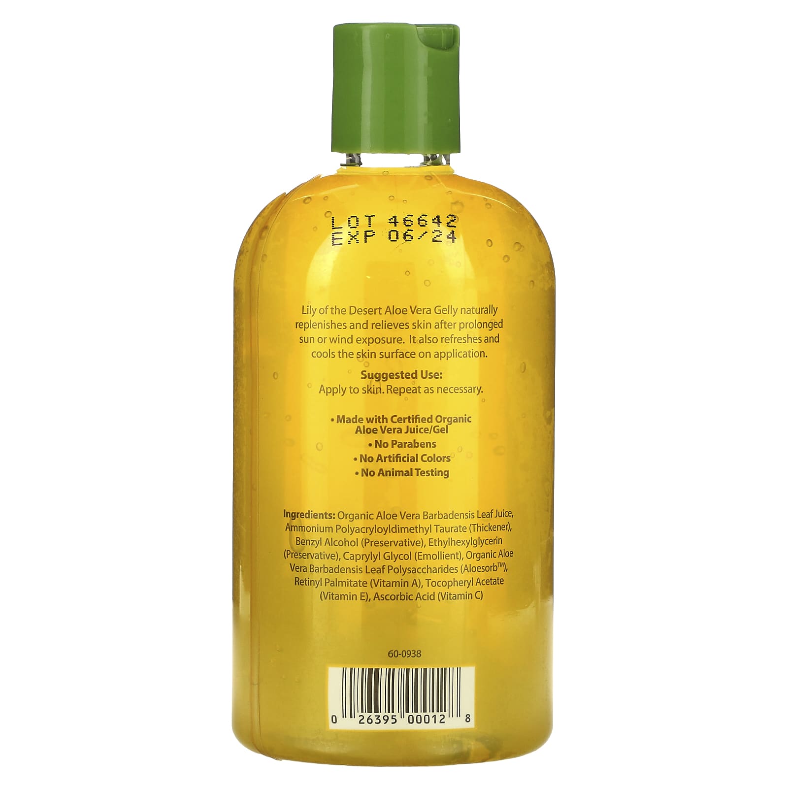 Lily of the Desert, Aloe Vera Gelly, 12 oz (342 g) - Image 2