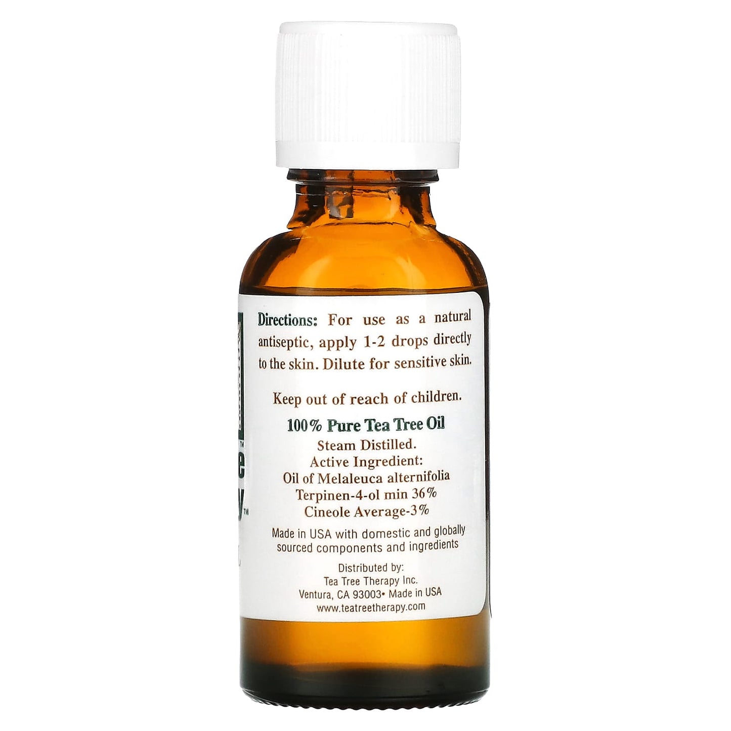 Tea Tree Therapy, Tea Tree Oil, 1 fl oz (30 ml) - Image 2