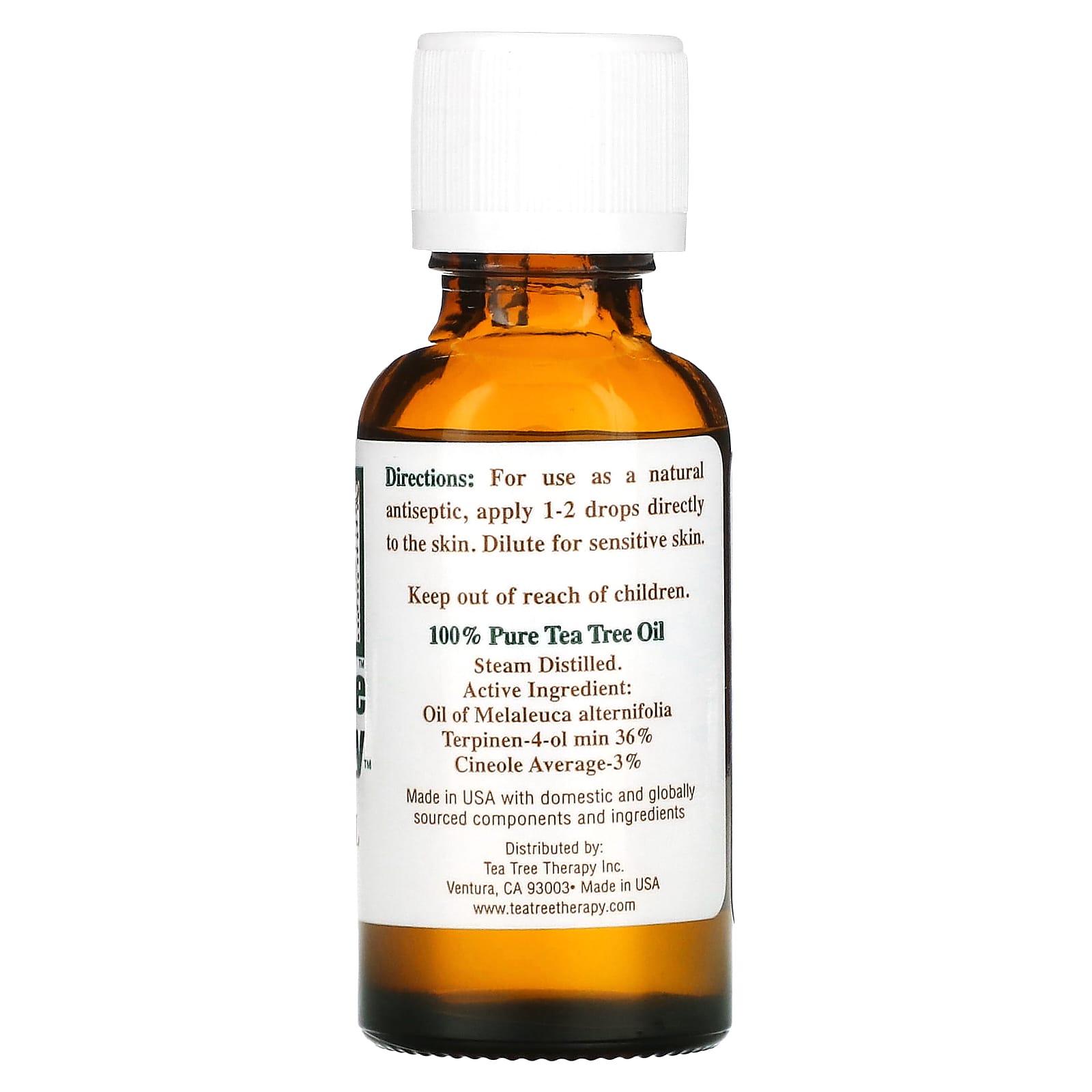 Tea Tree Therapy, Tea Tree Oil, 1 fl oz (30 ml) - Image 2