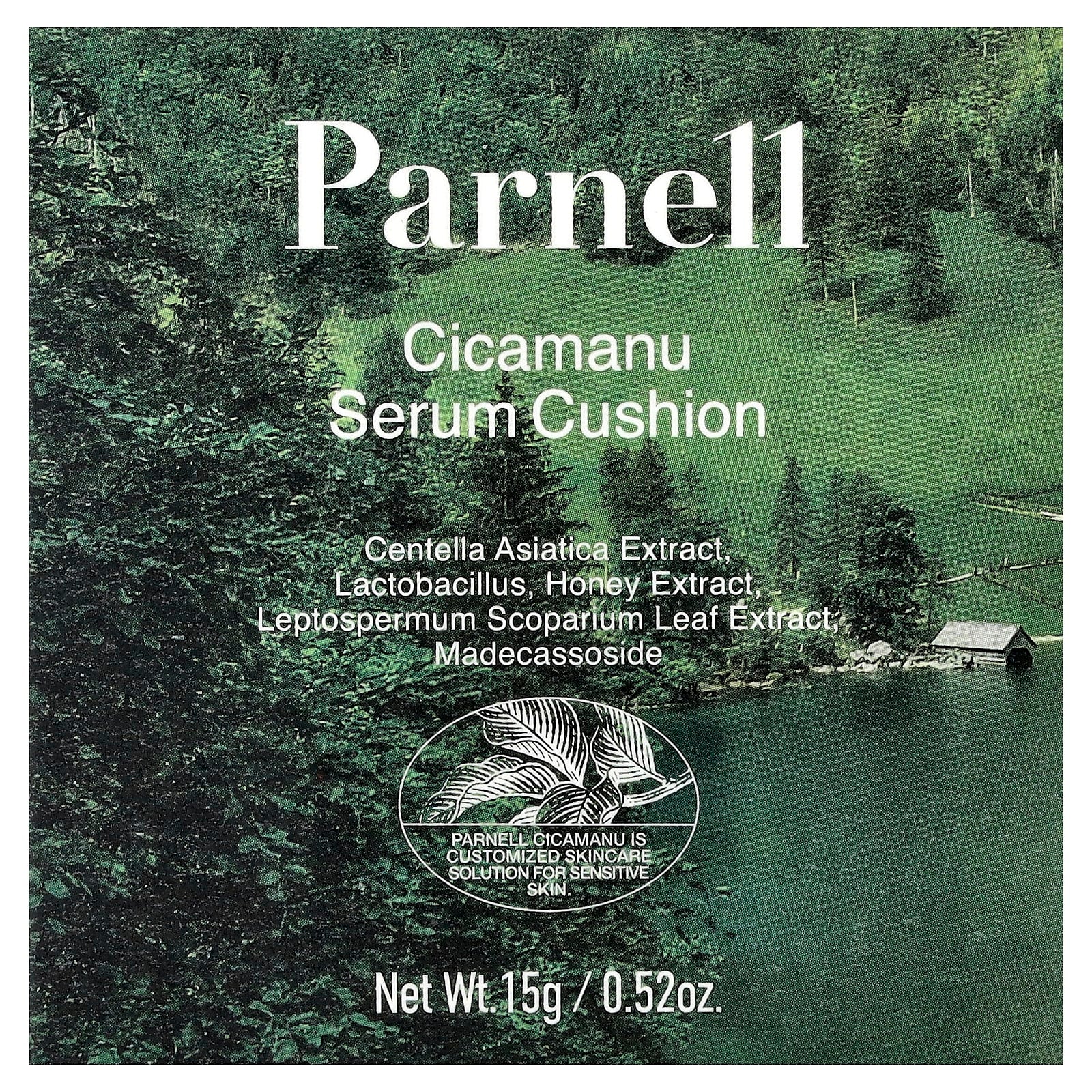 Parnell, Cicamanu Serum Cushion, 21C Cool Rosy, 0.52 oz (15 g) - Image 2