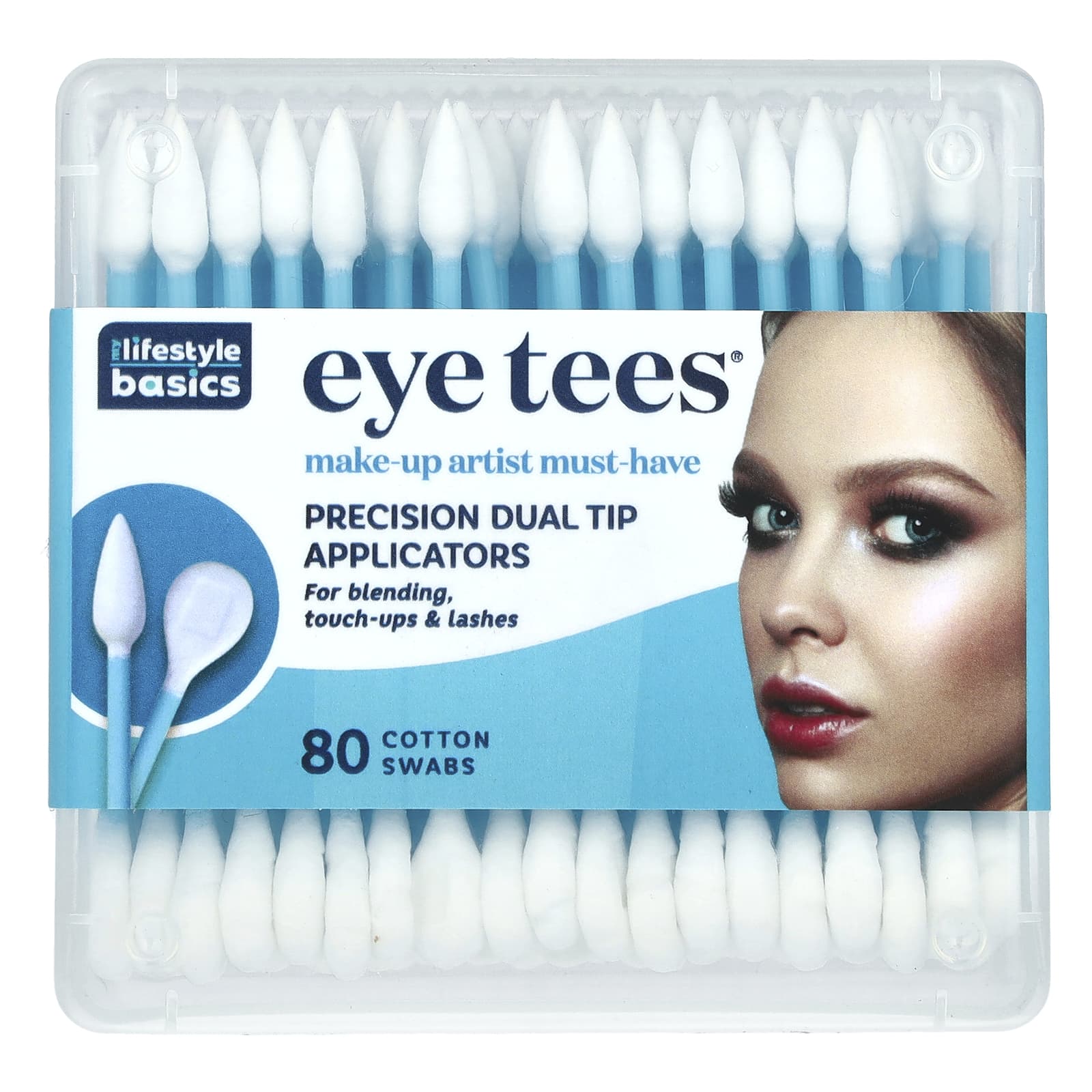 Fran Wilson Precision Dual Tip Applicators 80 Cotton Swabs Makeup Artist Essentials - Image 1