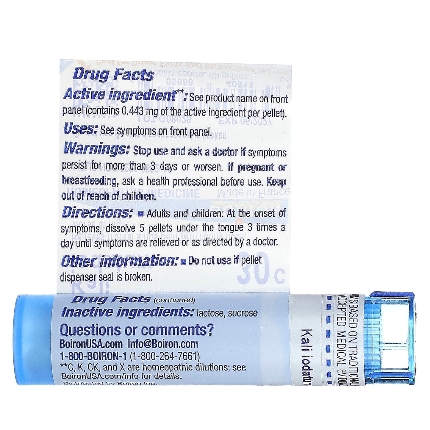 Relieve Frontal Sinus Pain with Boiron Kali Iodatum 30C - Image 2
