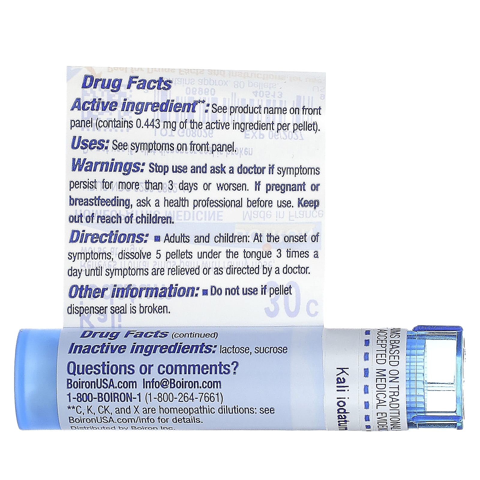 Relieve Frontal Sinus Pain with Boiron Kali Iodatum 30C - Image 2