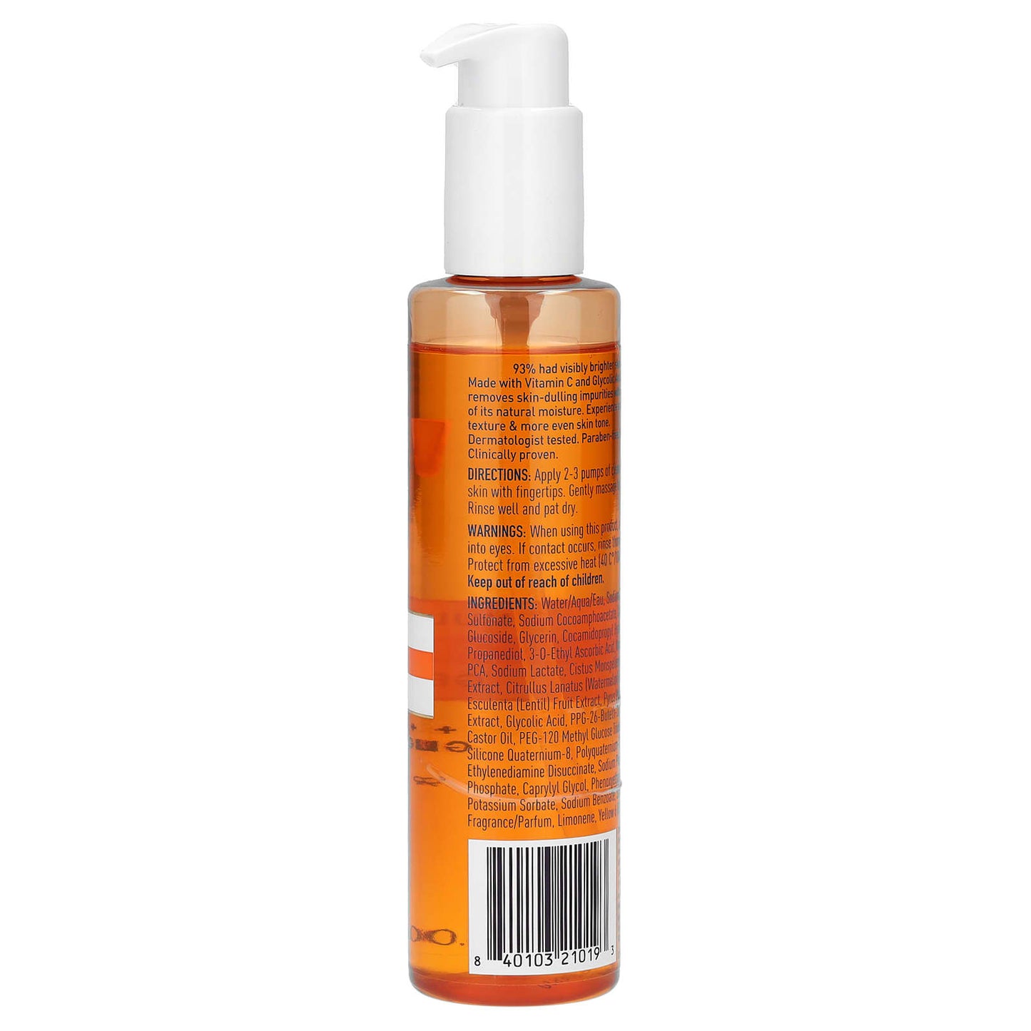RoC, Multi Correxion, Revive + Glow Gel Cleanser + Vitamin C & Glycolic Acid, 6 fl oz (177 ml) - Image 2