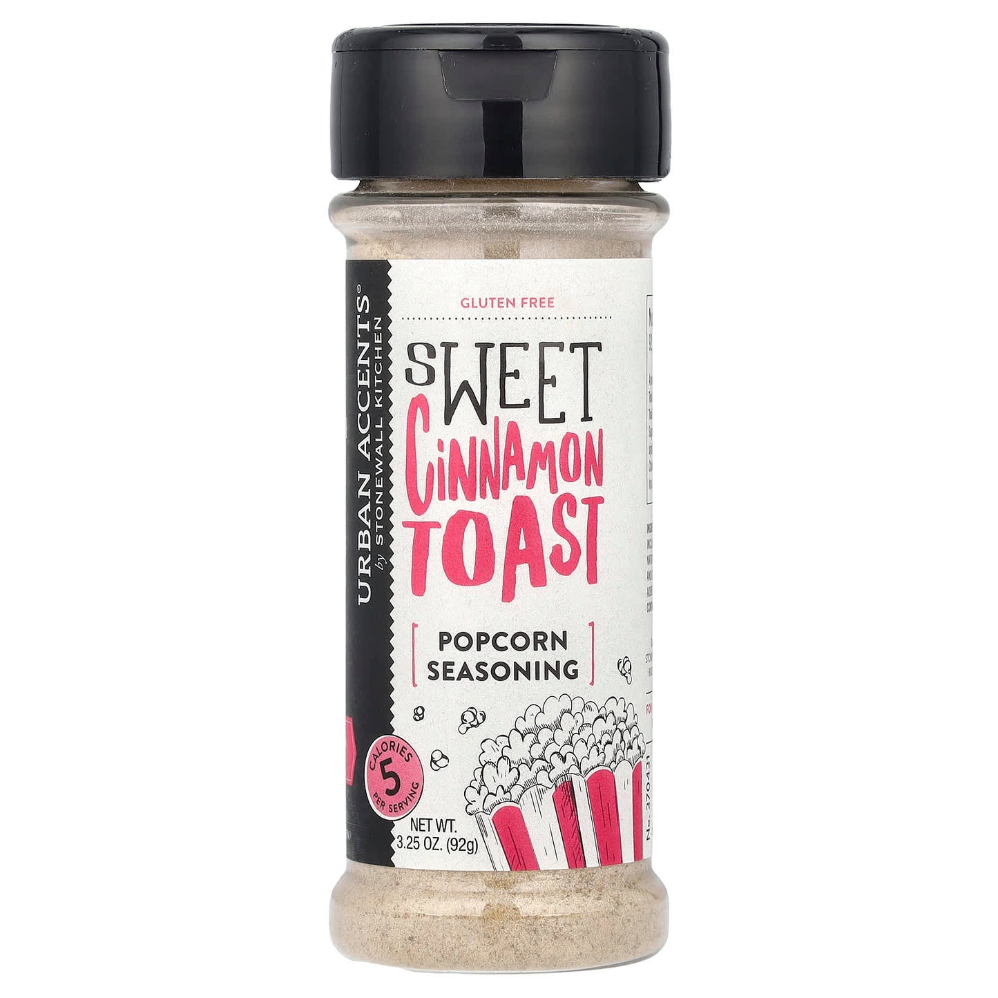 Urban Accents, Popcorn Seasoning, Sweet Cinnamon Toast, 3.25 oz (92 g) - Image 1