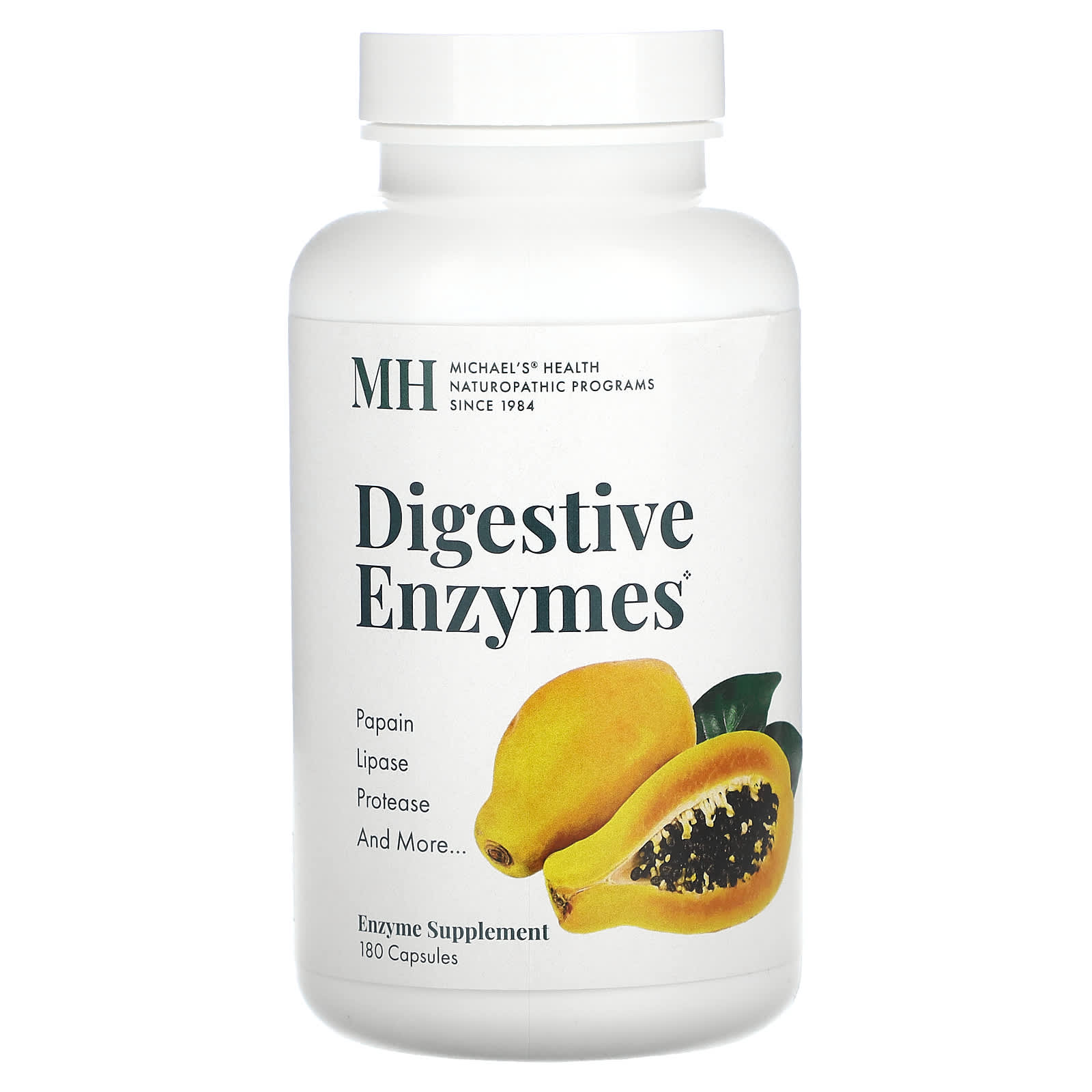 Michael's Health, Digestive Enzymes, 180 Capsules - Image 1