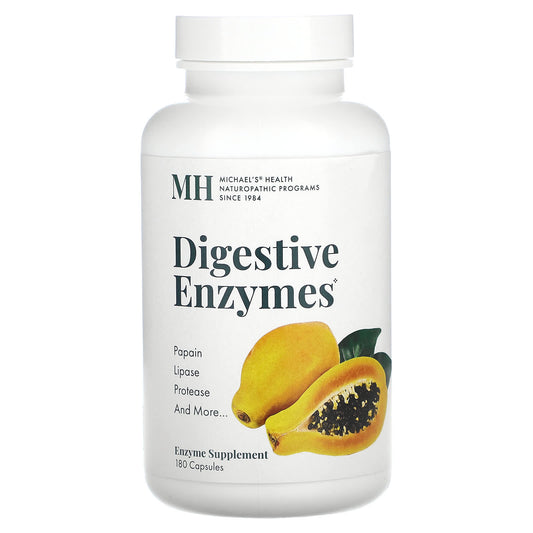 Michael's Health, Digestive Enzymes, 180 Capsules - Image 1