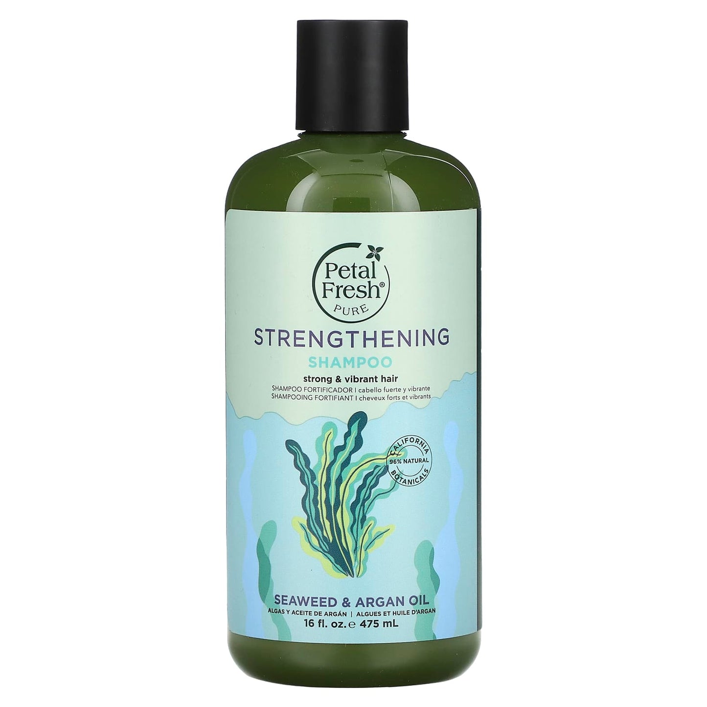 Petal Fresh, Strengthening Shampoo, Seaweed & Argan Oil, 16 fl oz (475 ml) - Image 1