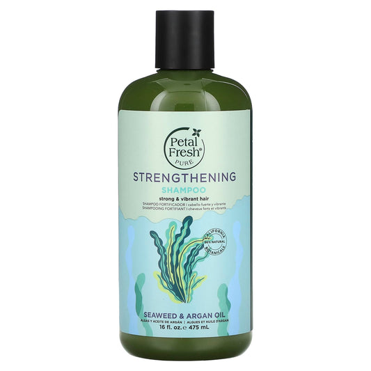 Petal Fresh, Strengthening Shampoo, Seaweed & Argan Oil, 16 fl oz (475 ml) - Image 1