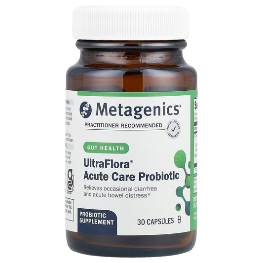 Metagenics, UltraFlora® Acute Care Probiotic, 30 Capsules - Image 1