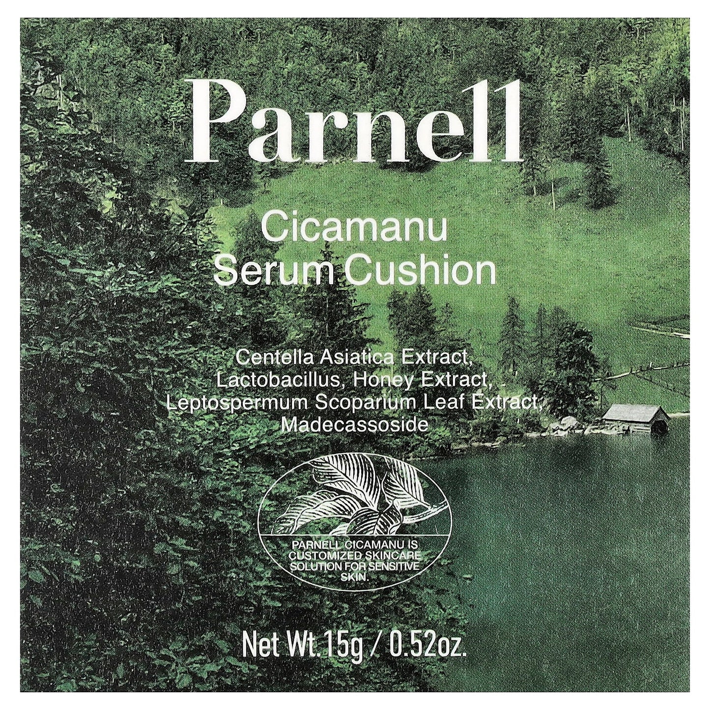 Parnell, Cicamanu Serum Cushion, 33C Cool Cream, 0.52 oz (15 g) - Image 2