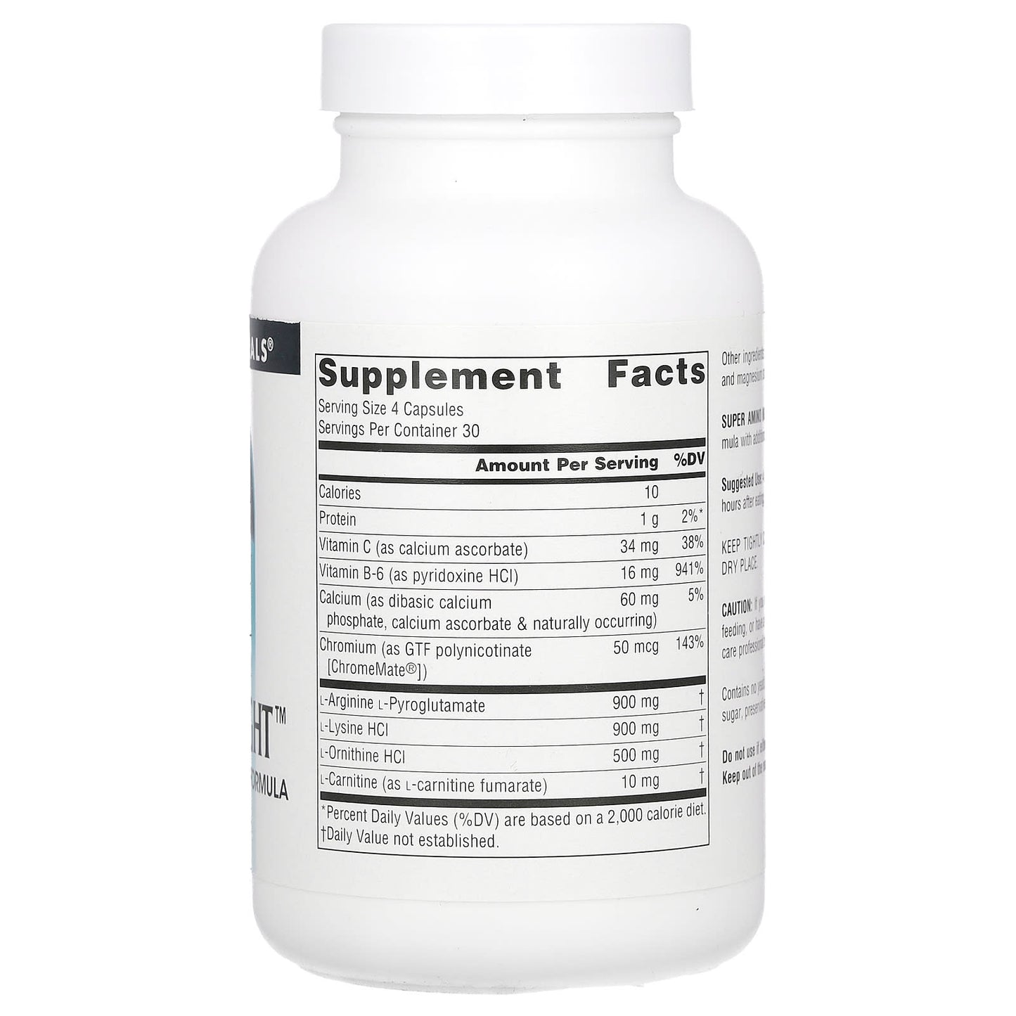 Source Naturals, Super Amino Night, 120 Capsules - Image 2