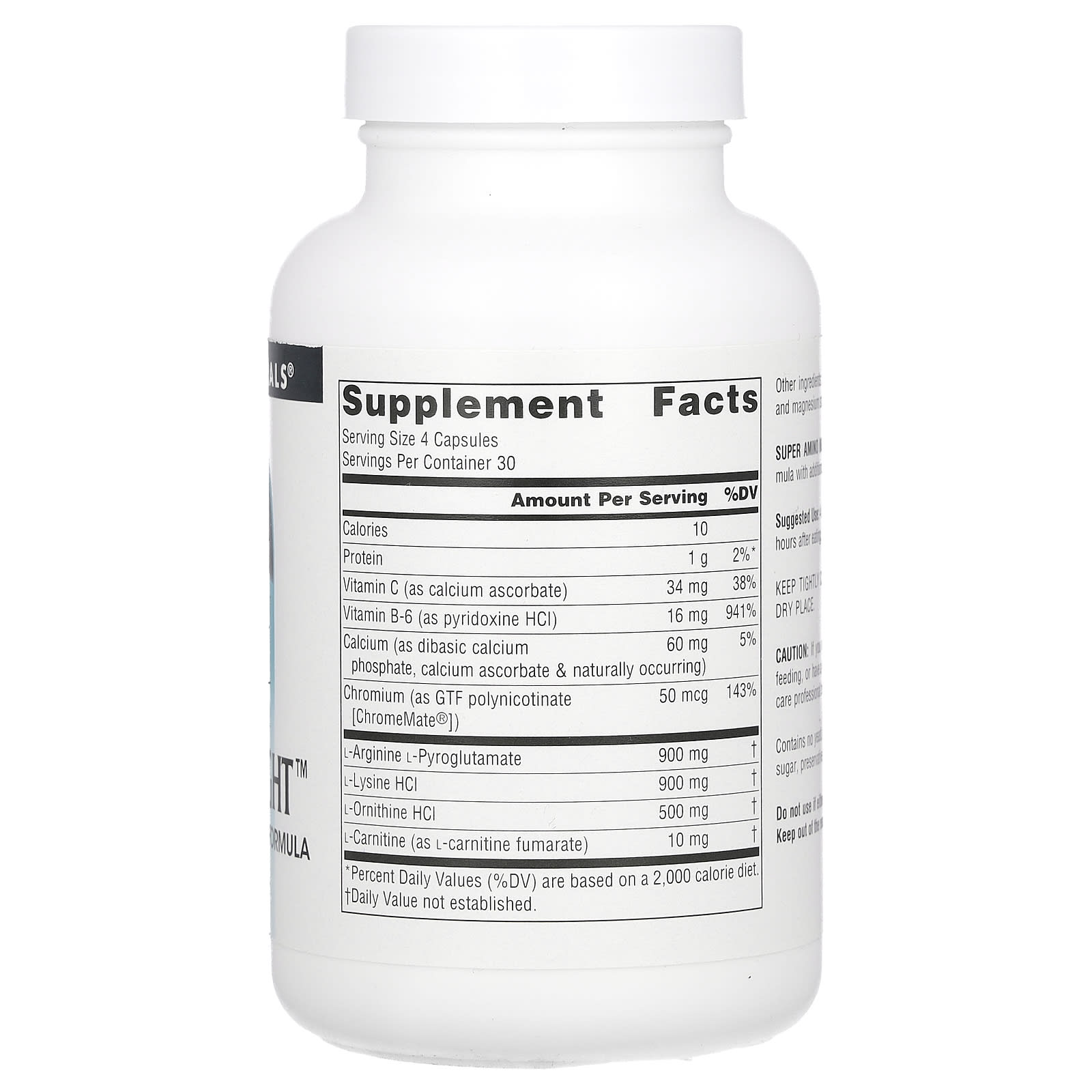 Source Naturals, Super Amino Night, 120 Capsules - Image 2