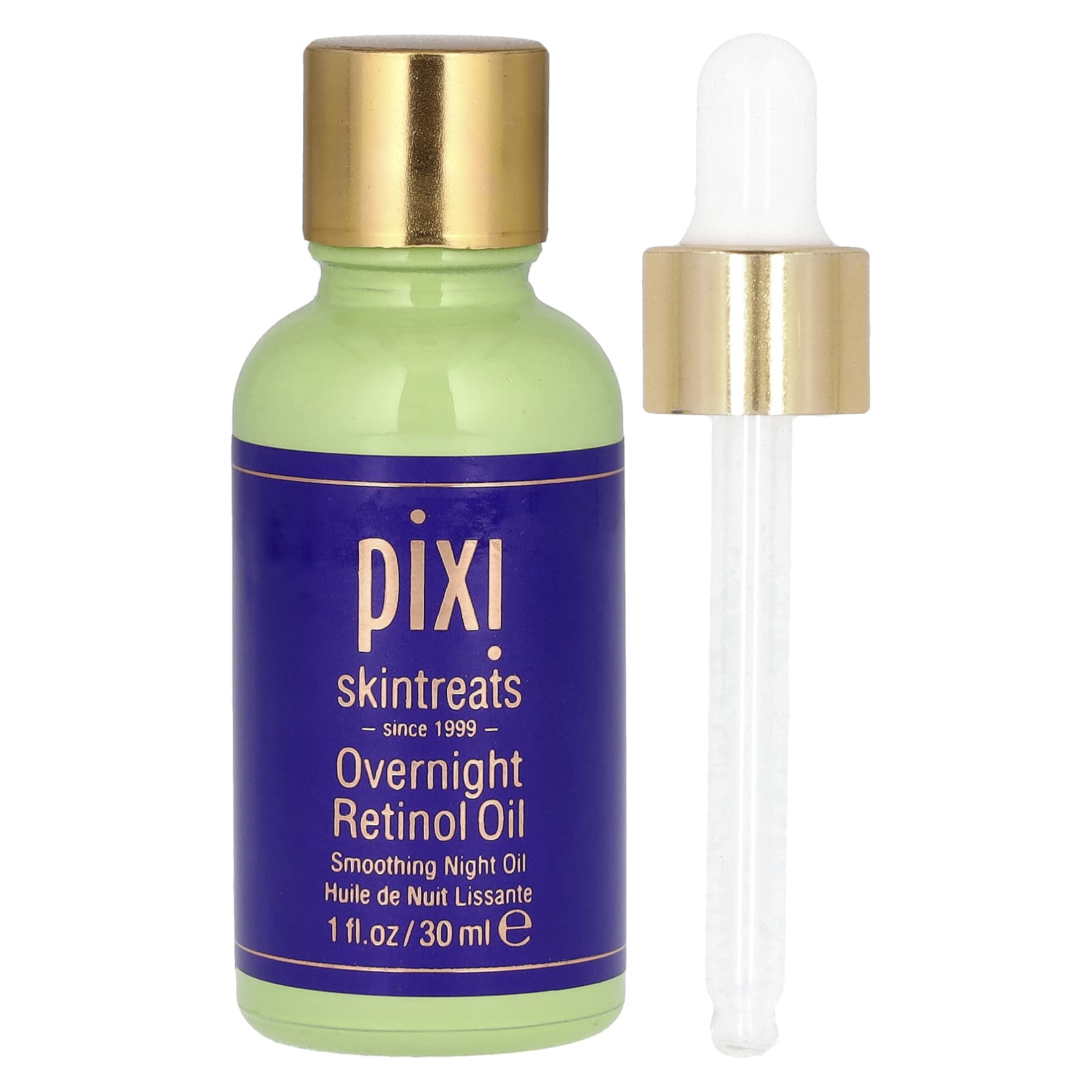 Pixi Beauty, Overnight Retinol Oil, Smoothing Night Oil, 1 fl oz (30 ml) - Image 1