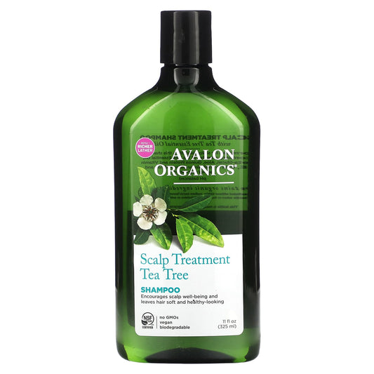 Tea Tree Shampoo for Scalp Health & Soft Hair by Avalon Organics - Image 1