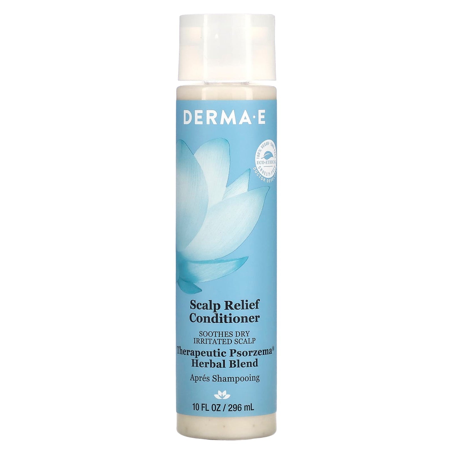 Derma E Scalp Relief Conditioner, Psorzema Blend, 10oz - Image 1