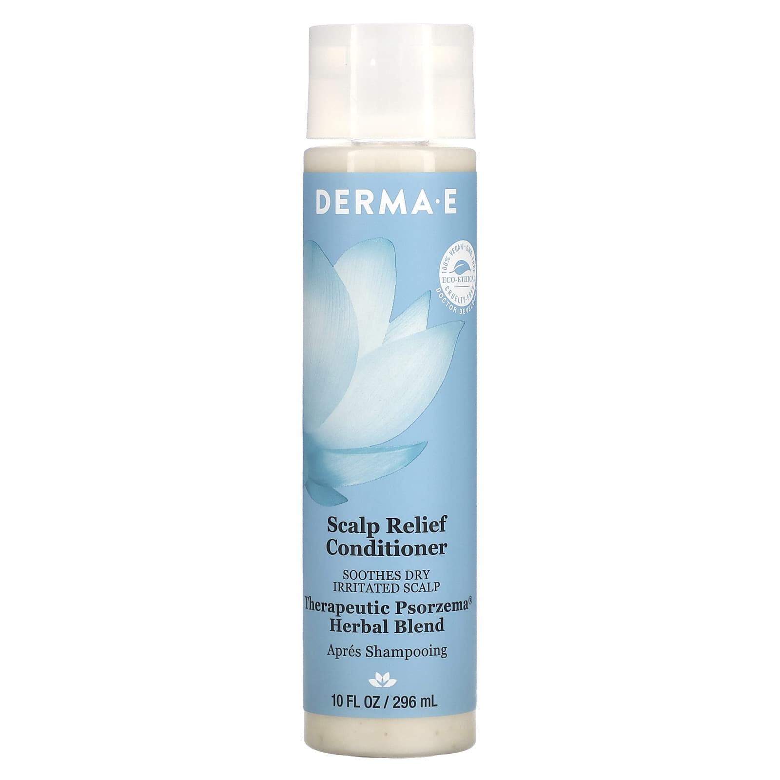 Derma E Scalp Relief Conditioner, Psorzema Blend, 10oz - Image 1