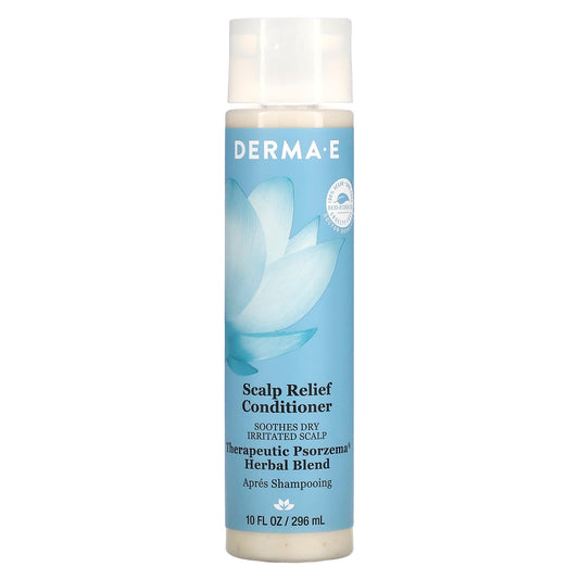 Derma E Scalp Relief Conditioner, Psorzema Blend, 10oz - Image 1