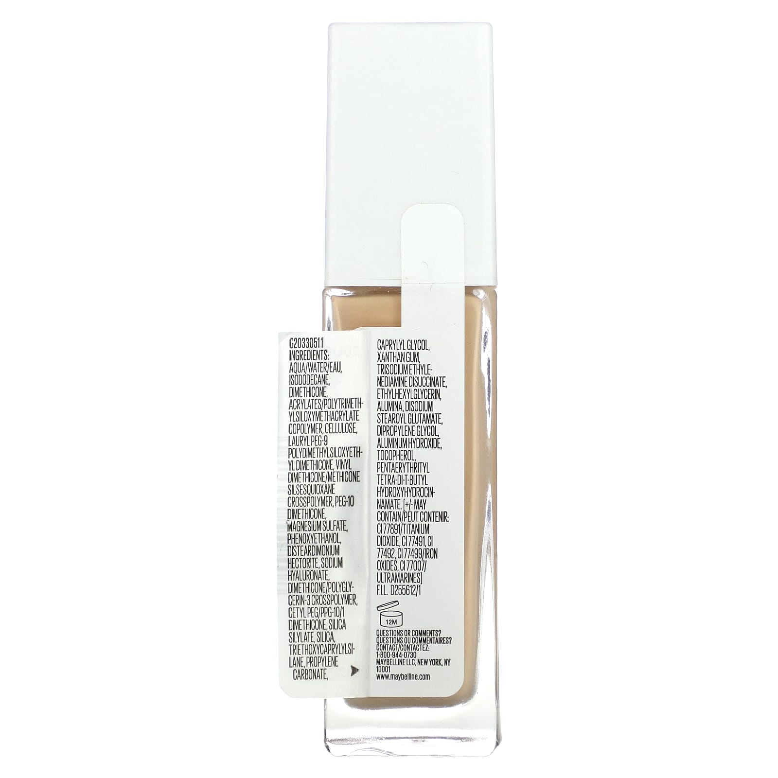 Maybelline, Super Stay, Active Wear Foundation, 115 Ivory, 1 fl oz (30 ml) - Image 2