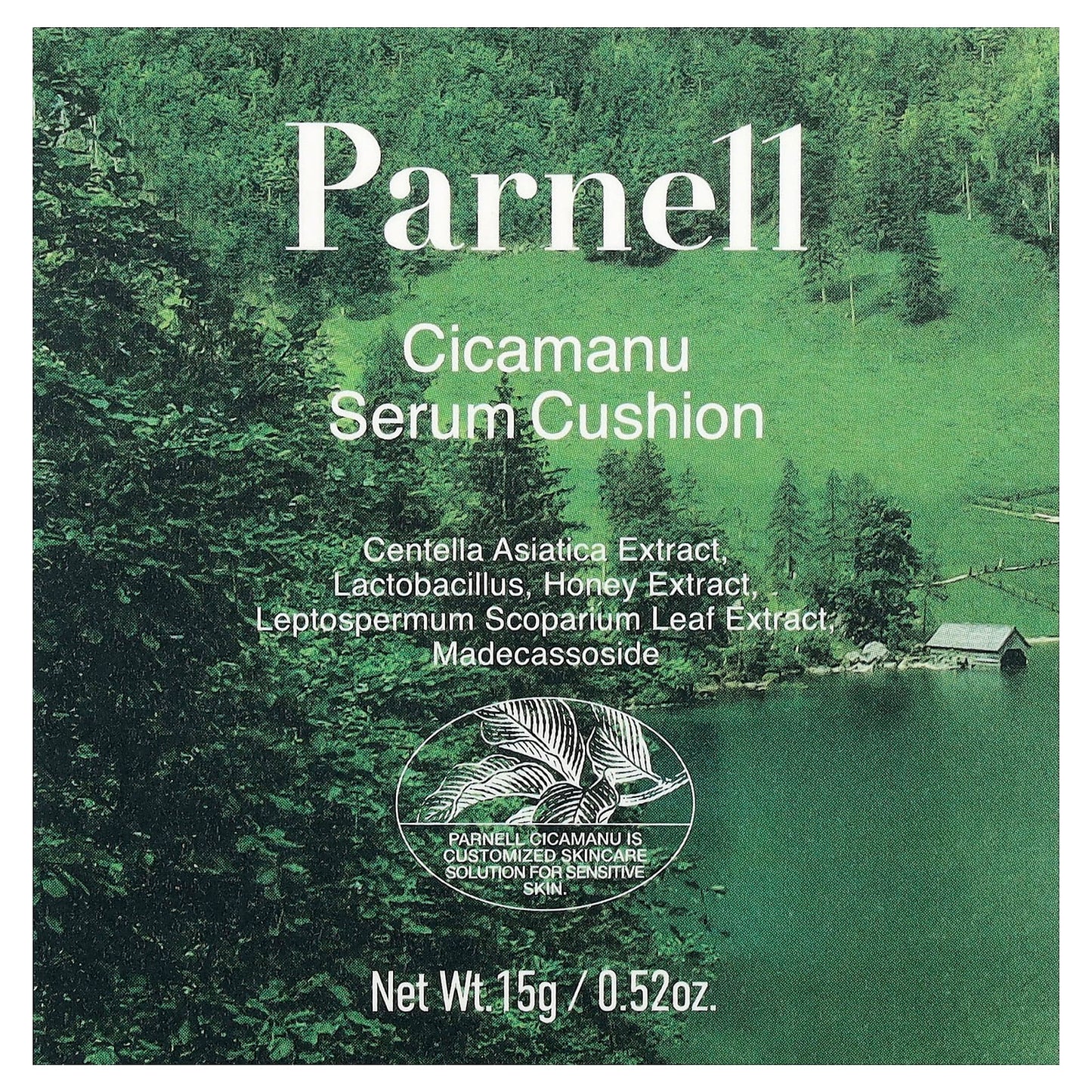 Parnell, Cicamanu Serum Cushion, 17N Fair Vanilla, 0.52 oz (15 g) - Image 2