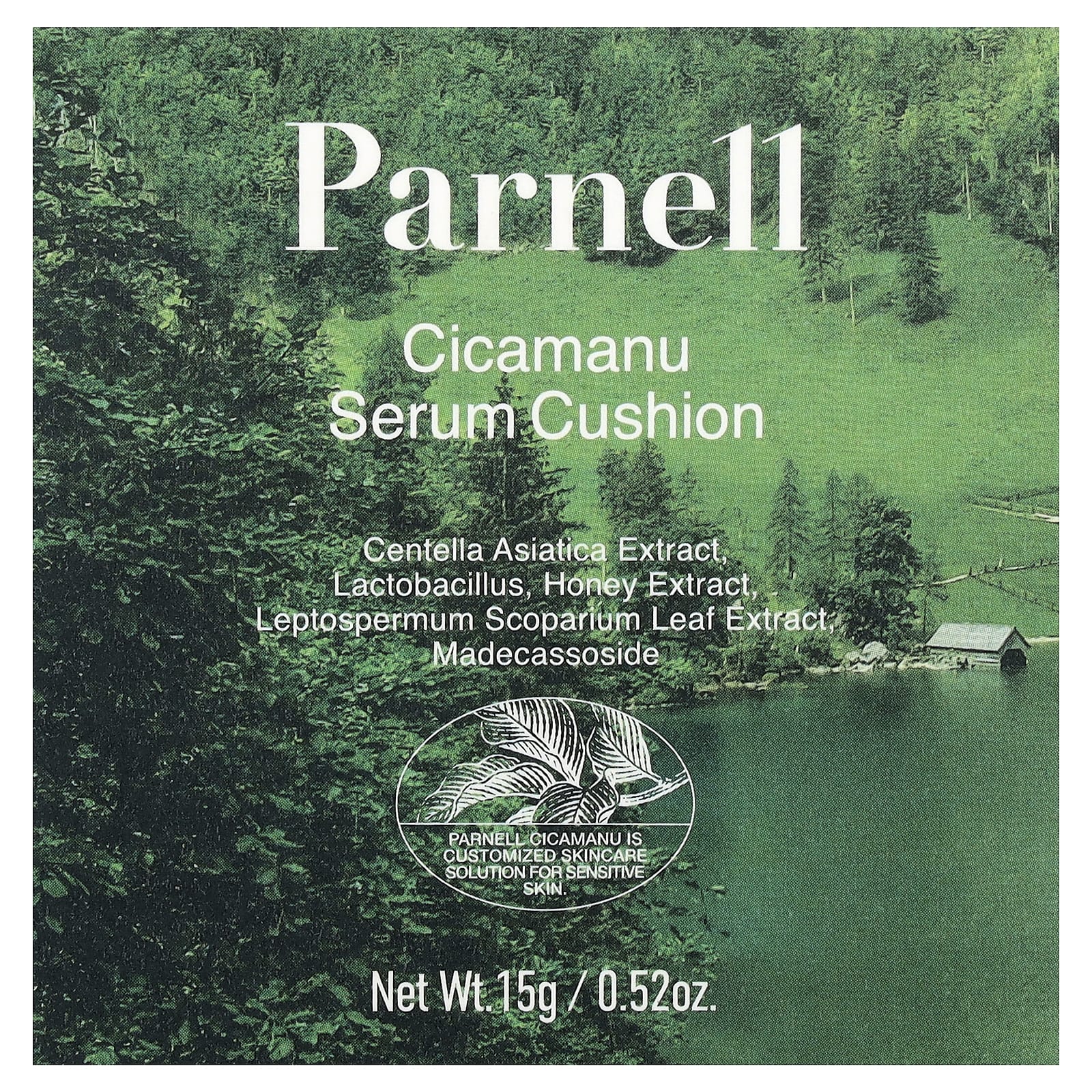 Parnell, Cicamanu Serum Cushion, 17N Fair Vanilla, 0.52 oz (15 g) - Image 2