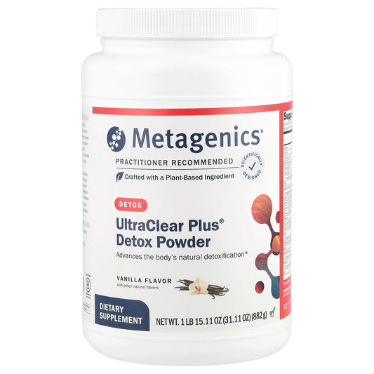 Metagenics, UltraClear Plus® Detox Powder, Vanilla, 31.11 oz (882 g) - Image 1