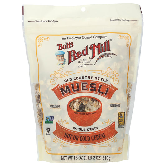 Whole Grain Muesli Cereal by Bob's Red Mill - 18 oz - Image 1