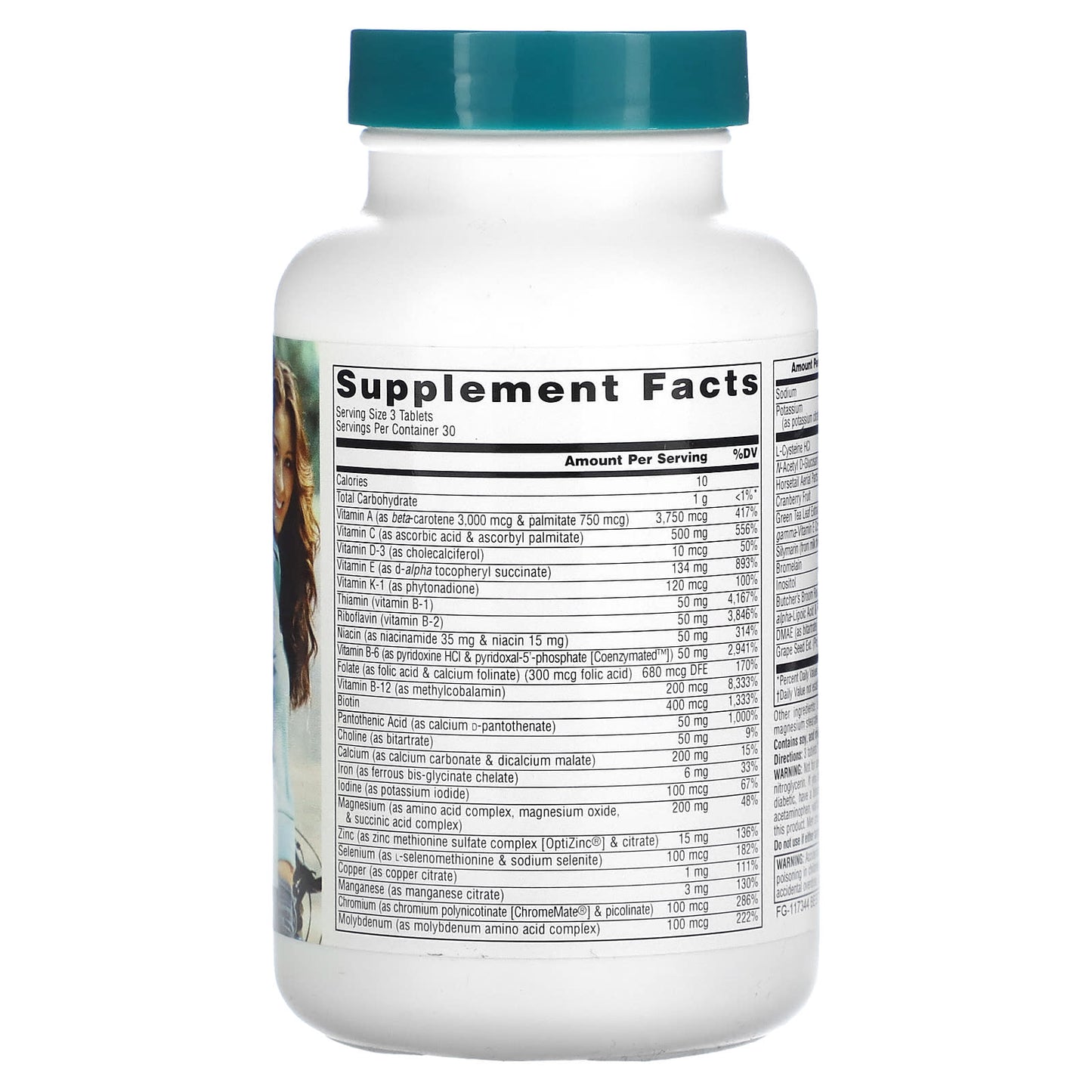 Source Naturals, Women's Life Force Multiple, 90 Tablets - Image 2