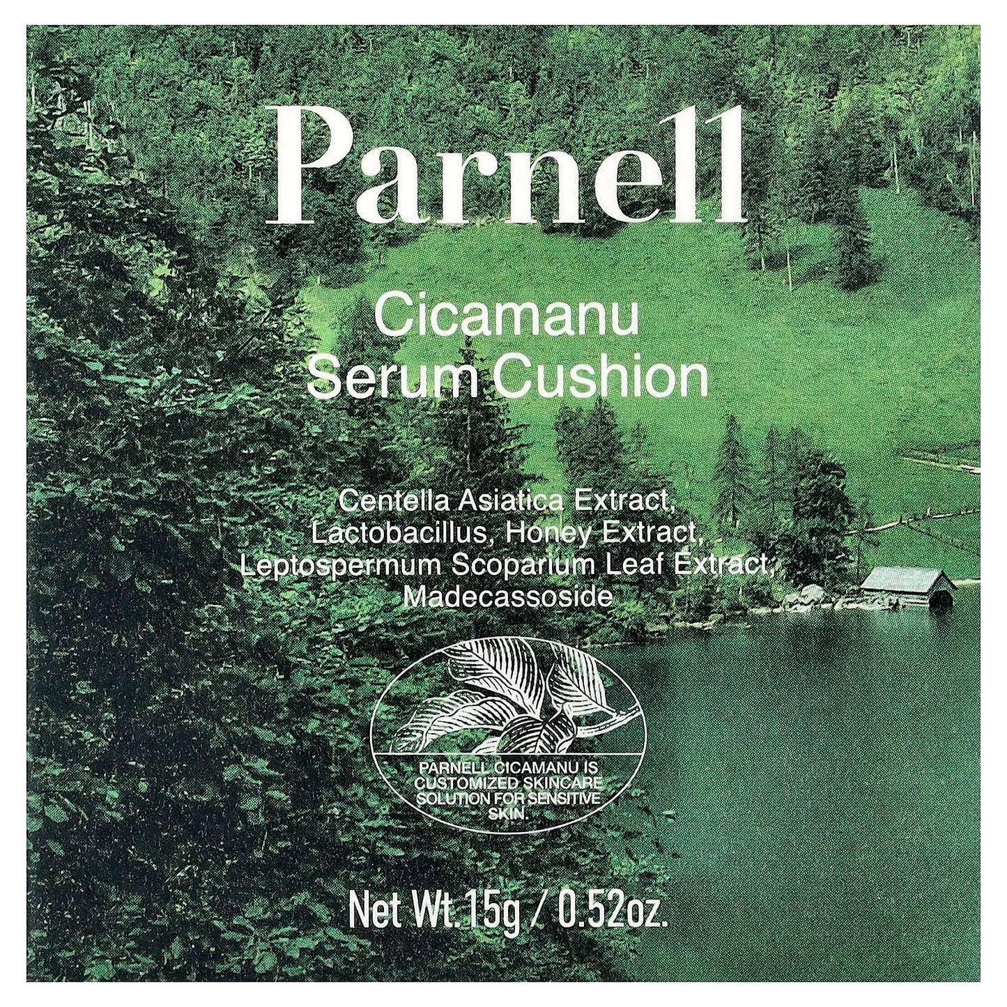 Parnell, Cicamanu Serum Cushion, 19N Neutral Porcelain, 0.52 oz (15 g) - Image 2