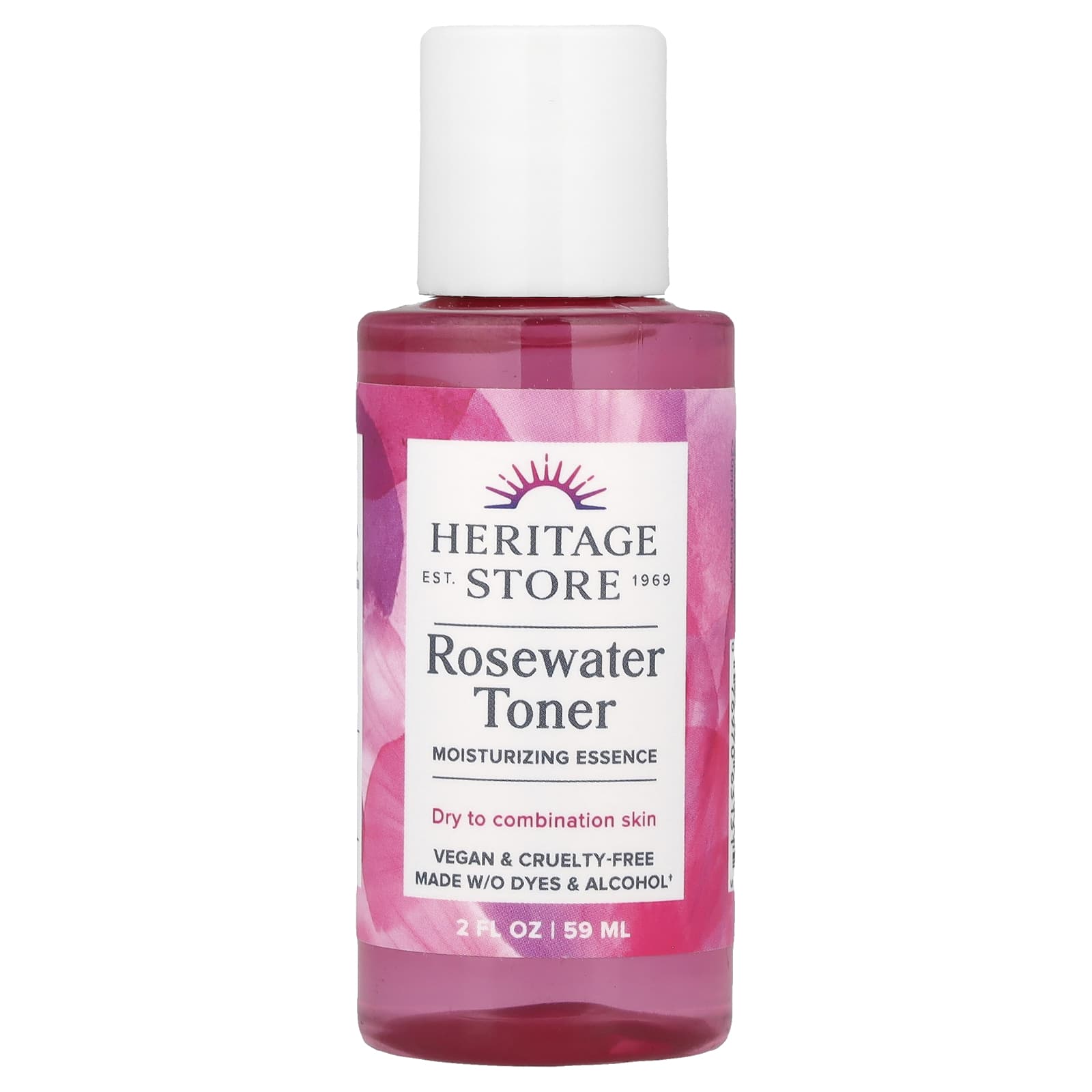 Rosewater Toner - Hydrating Skin Toner for Dry & Combination Skin - Image 1