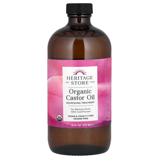 Cold-Pressed Organic Castor Oil for Skin, Hair, & Wellness - Image 1