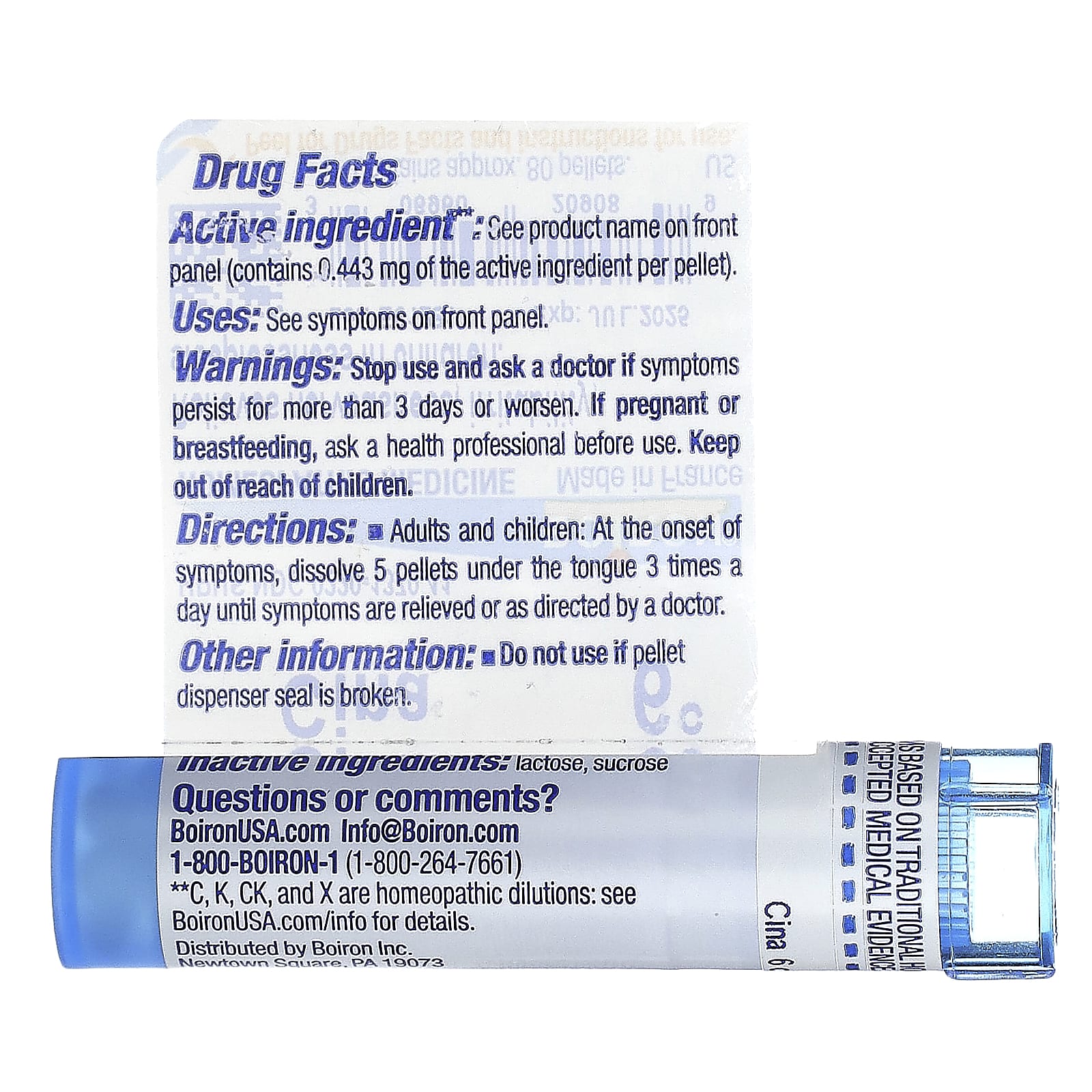 Boiron Homeopathic Calm Remedy for Nervousness & Sleeplessness - Image 2