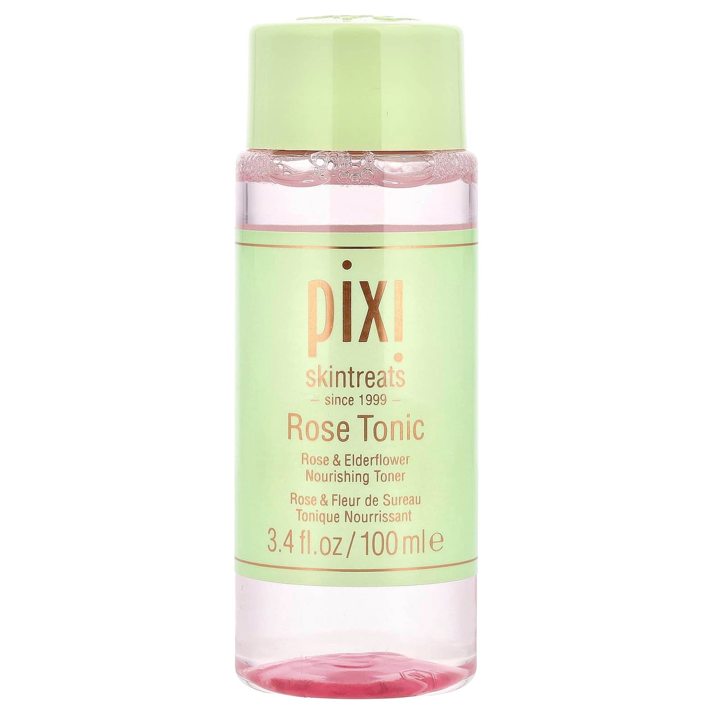 Pixi Beauty, Rose Tonic, Rose & Elderberry Nourishing Toner, Alcohol Free, 3.4 fl oz (100 ml) - Image 1