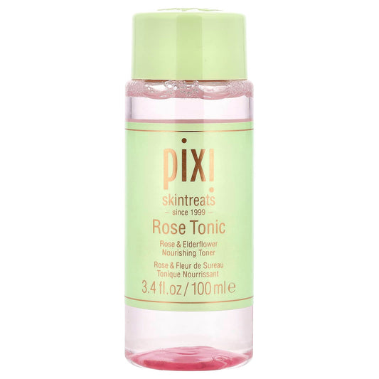 Pixi Beauty, Rose Tonic, Rose & Elderberry Nourishing Toner, Alcohol Free, 3.4 fl oz (100 ml) - Image 1