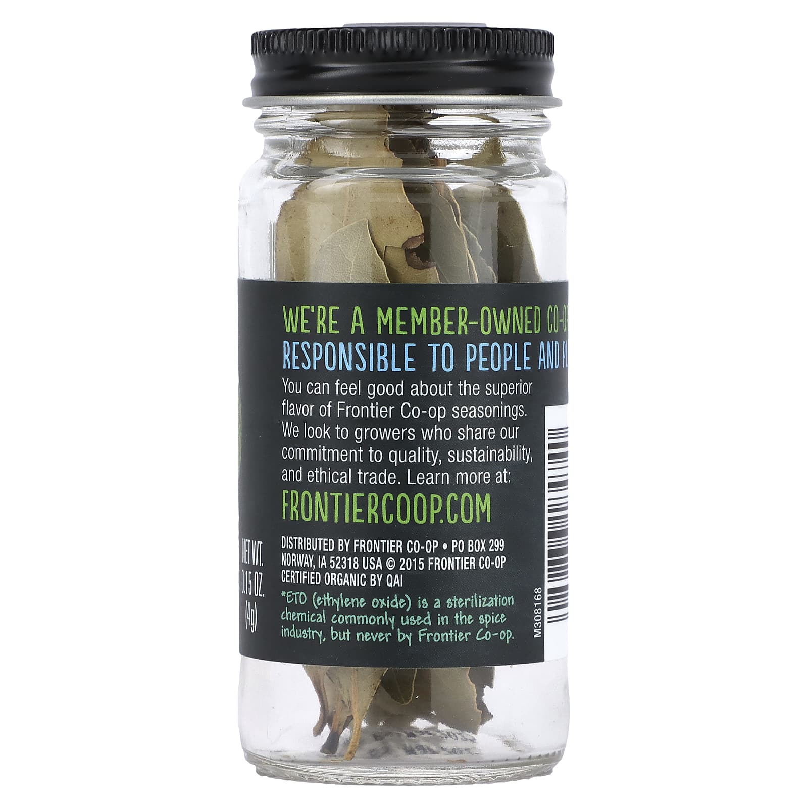 Frontier Co-op Organic Bay Leaf - Pure, Natural Flavor for Soups, Stews & More - Image 2