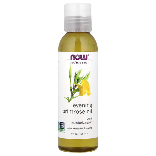 NOW Foods, Solutions, Evening Primrose Oil, 4 fl oz (118 ml) - Image 1