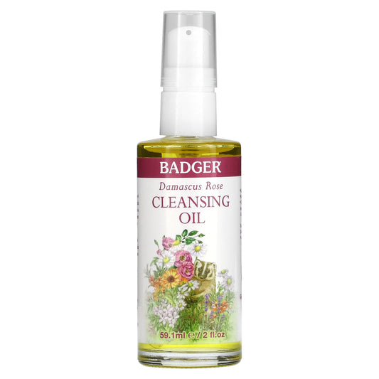 Damascus Rose Cleaning Oil for Dry & Delicate Skin - 2 fl oz - Image 1