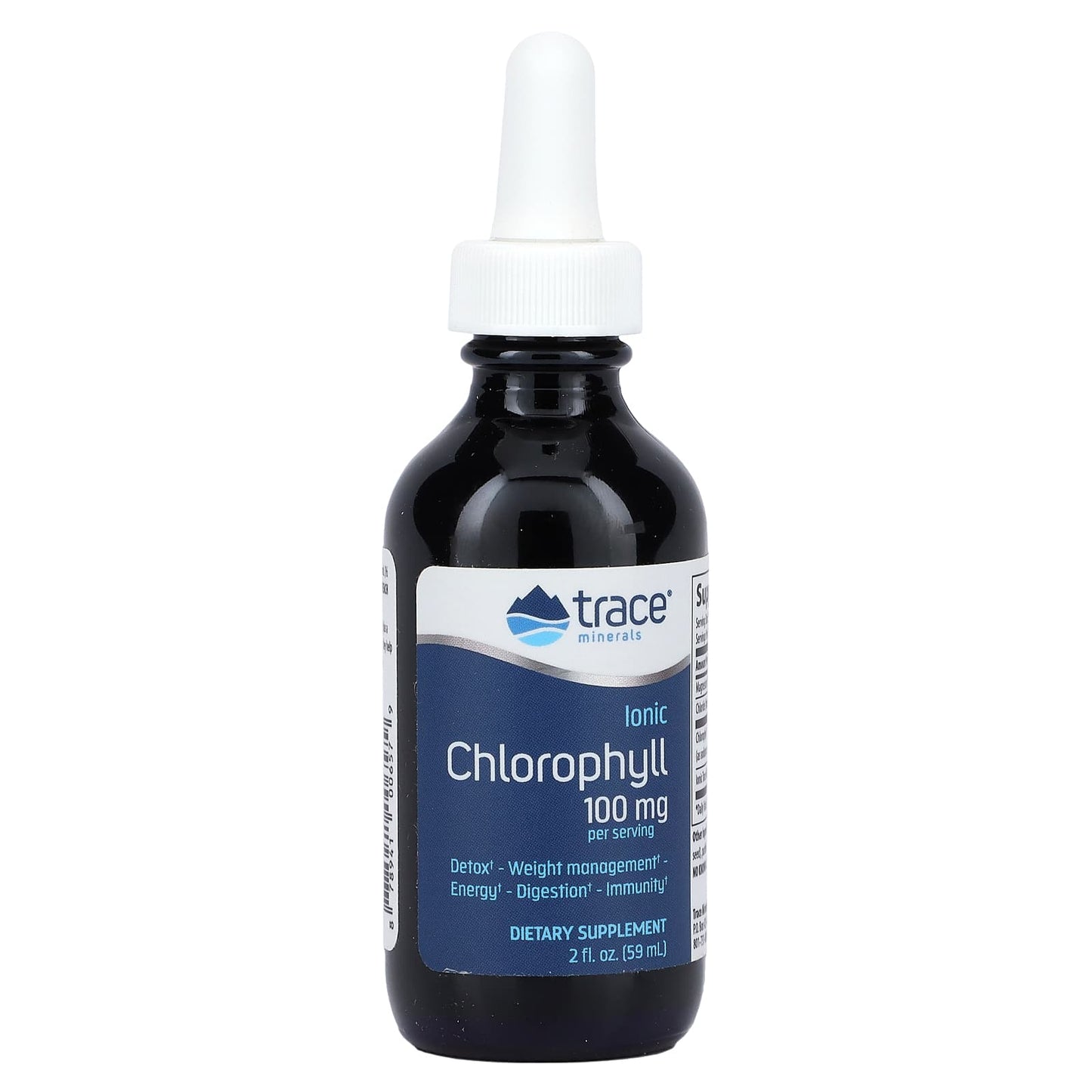 Trace, Ionic Chlorophyll, 100 mg, 2 fl oz (59 mL) - Image 1