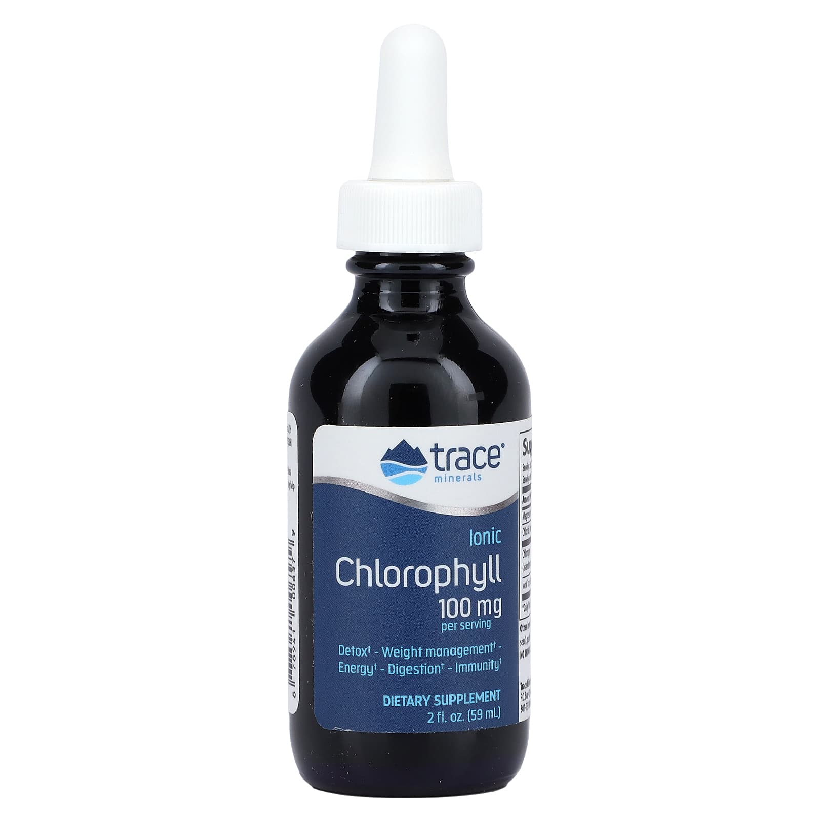 Trace, Ionic Chlorophyll, 100 mg, 2 fl oz (59 mL) - Image 1