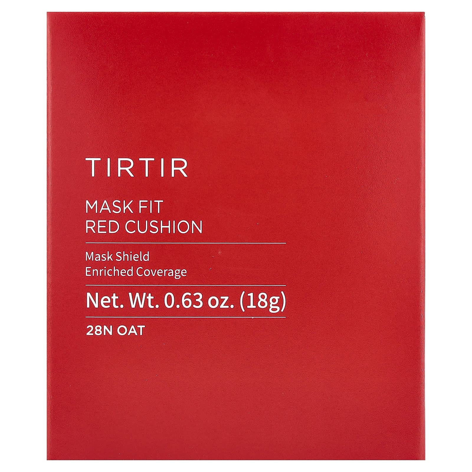TIRTIR, Mask Fit Red Cushion, 28N Oat, 0.63 oz (18 g) - Image 2