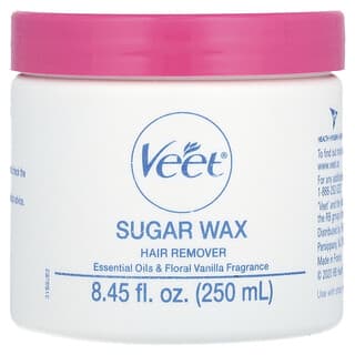 Natural Sugar Wax Hair Removal for Smooth Skin with Veet, 14 Pieces
