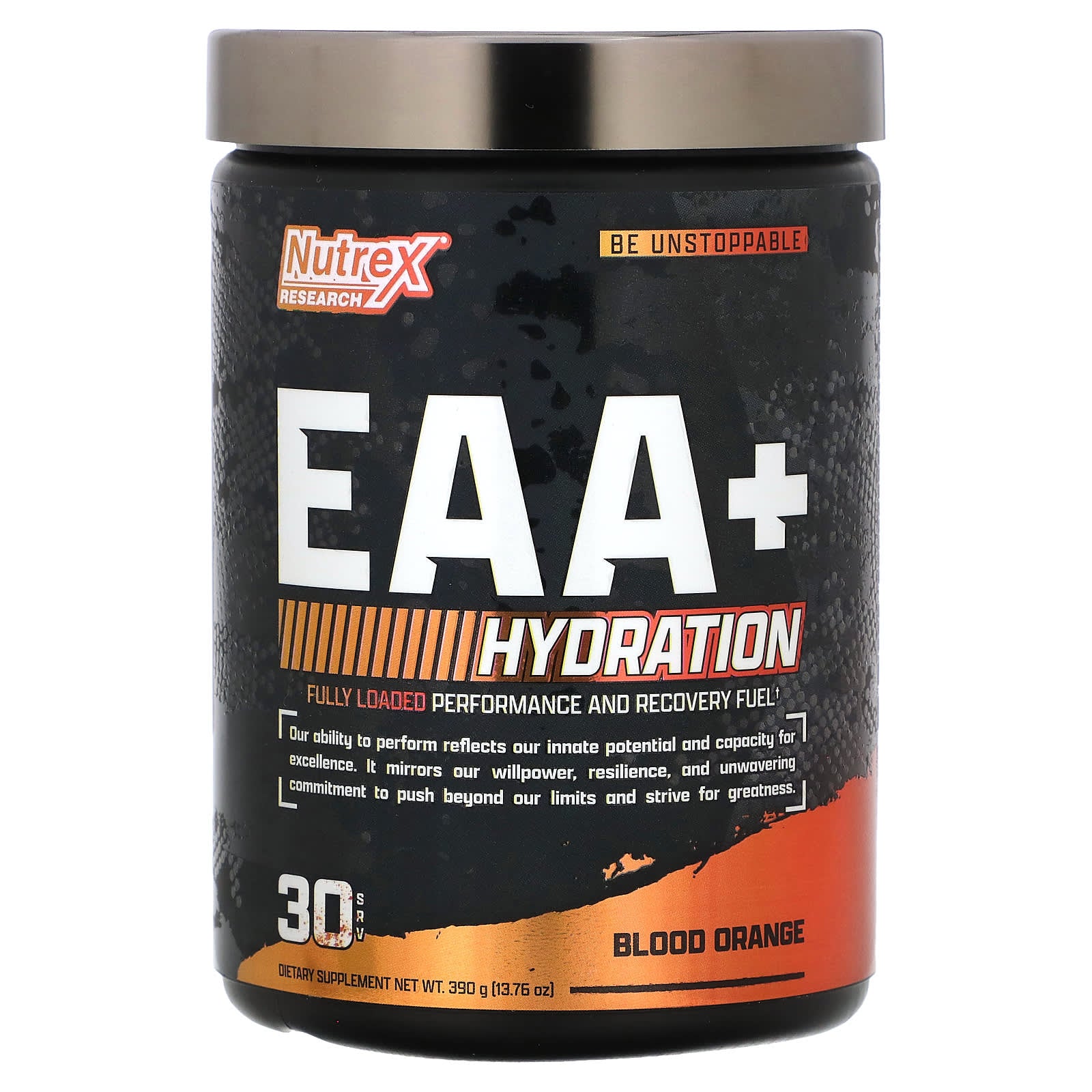 Nutrex Research, EAA+ Hydration, Blood Orange, 13.76 oz (390 g) - Image 1