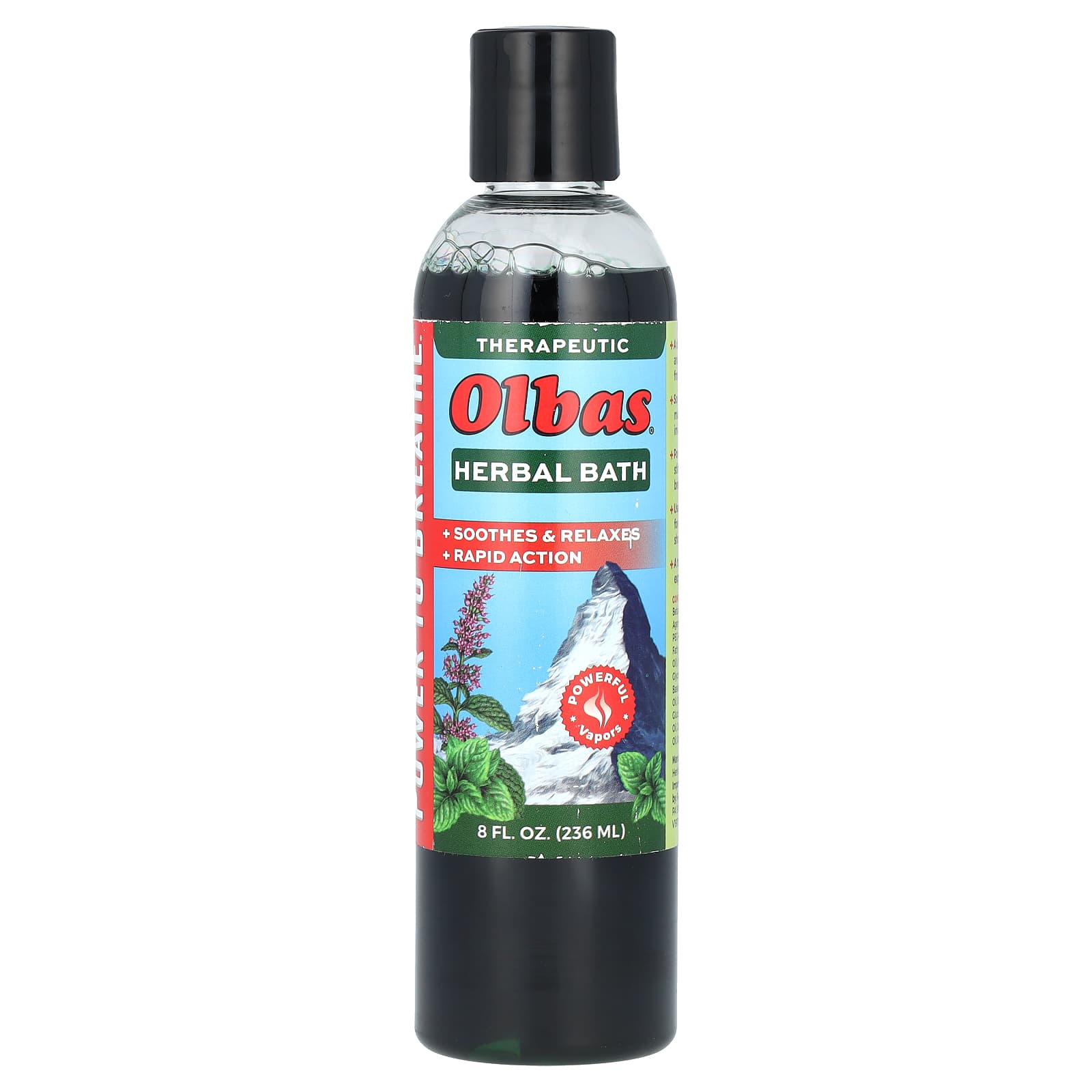 Olbas, Herbal Bath, 8 fl oz (236 ml) - Image 1