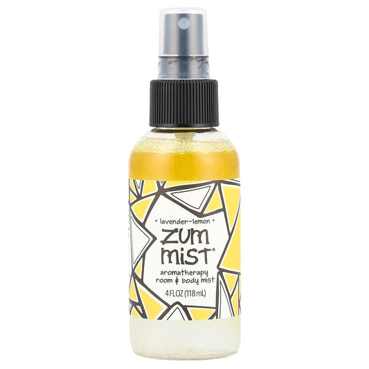ZUM, Zum Mist®, Aromatherapy Room & Body Mist, Lavender-Lemon, 4 fl oz (118 ml) - Image 1