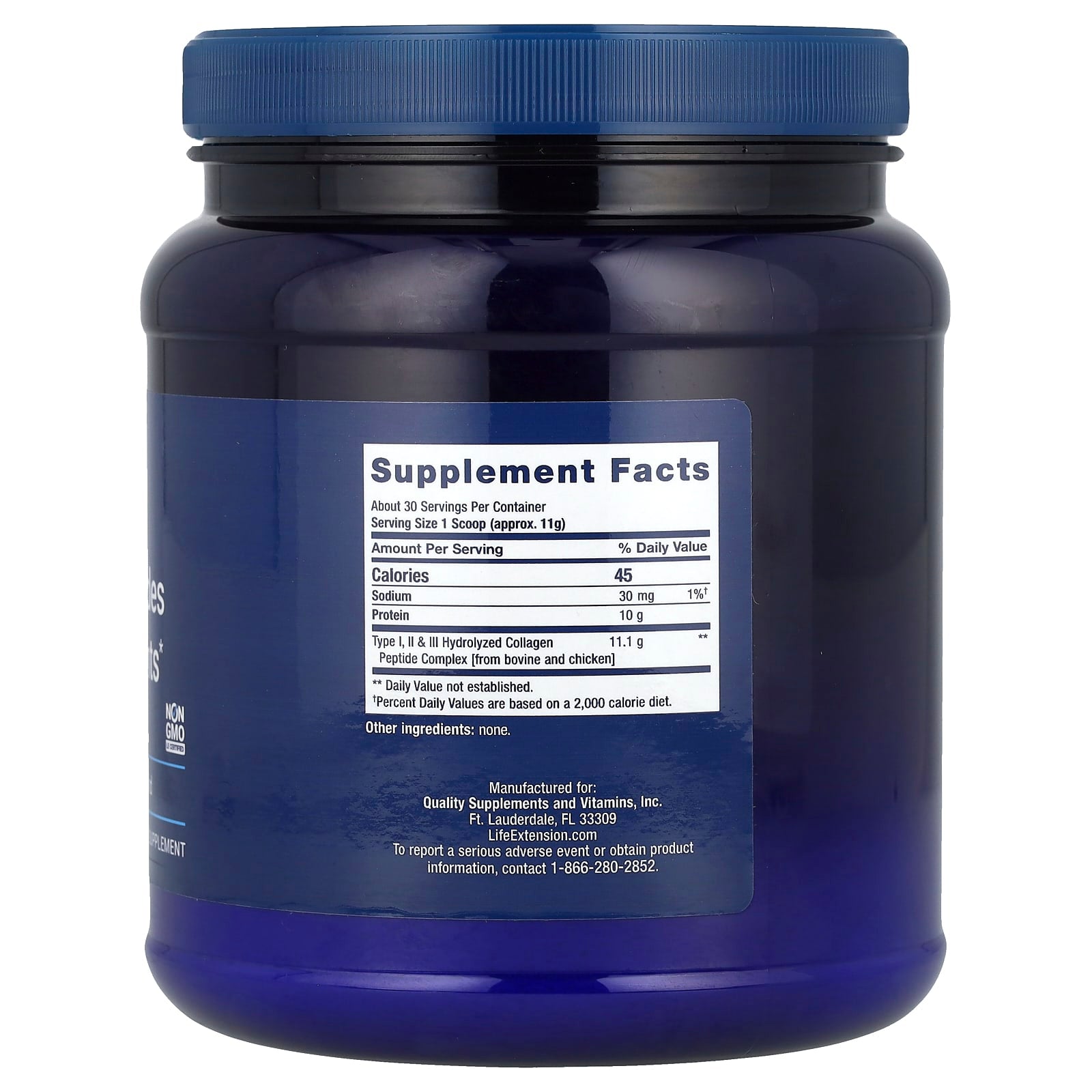 Life Extension, Collagen Peptides For Skin & Joints, 12 oz (343 g) - Image 2