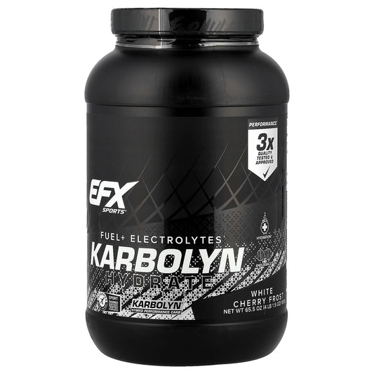 EFX Sports Karbolyn Hydrate White Cherry Frost Performance Fuel - Image 1