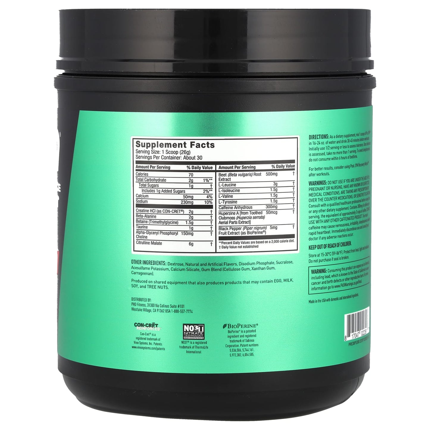 Boost Your Workout with Pre JYM High-Performance Pre-Workout Supplement - Image 2